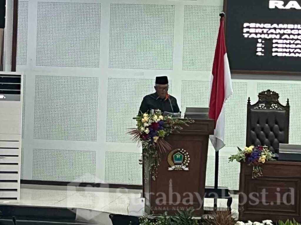 Ketua Fraksi PKS, H. Asmualik, S.T., dalam Rapat Paripurna DPRD Kota Malang, Senin (27/7/2026).