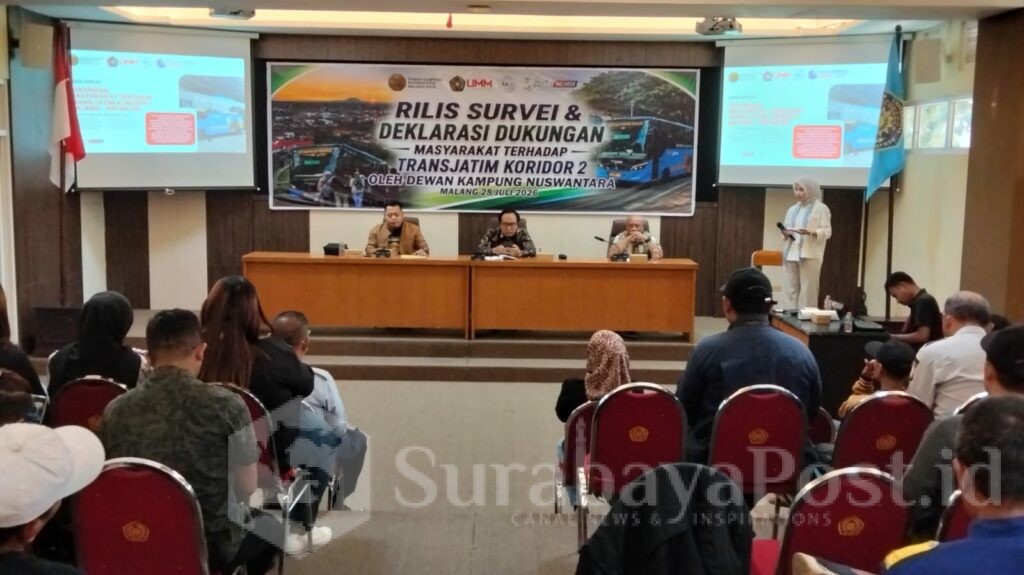 Temuan itu DKN dalam rilis hasil survei di Kampus 2 UMM, Selasa (28/7/2026).