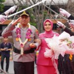 Disambut Pedang Pora, Kombes Danang Setiyo Pambudi Resmi Jabat Kapolresta Malang Kota, Rabu 29 Juli 2026. (ist).