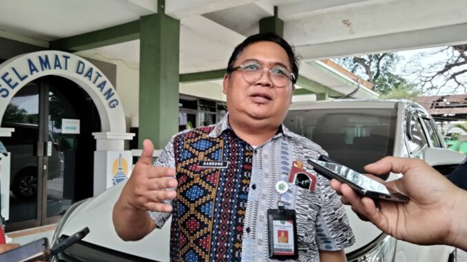 Dandung Julharjanto Resmi Jadi Plh Sekda Kota Malang.