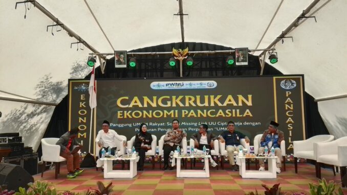 Forum Cangkrukan Pancasila PWNU Jatim Usul Insentif Pajak Diperluas untuk UMKM, Rabu (5/8/2026).