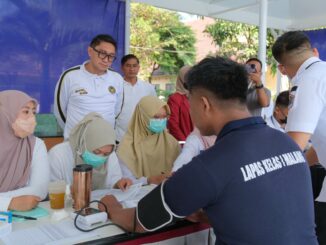 Peringati HUT Ke-81 RI, Lapas Malang Gelar Skrining HIV Hingga Cek Kesehatan Gratis untuk 652 Warga Binaan. (Sumber L'SIMA).