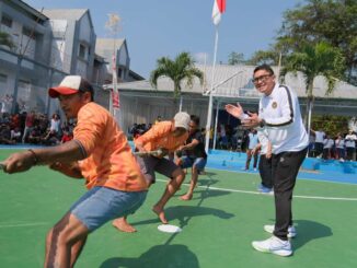 Meriah! Lapas Kelas I Malang Gelar Porseni, Tarik Tambang Buka Semangat Kemerdekaan. (Sumber L'SIMA).