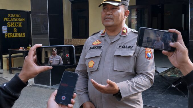 Kapolsek Kedungkandang, Kompol M Roichan bantah Isu "Tangkap Lepas", tegaskan penanganan sesuai SOP, Kamis 6 Agustus 2026. (ist).
