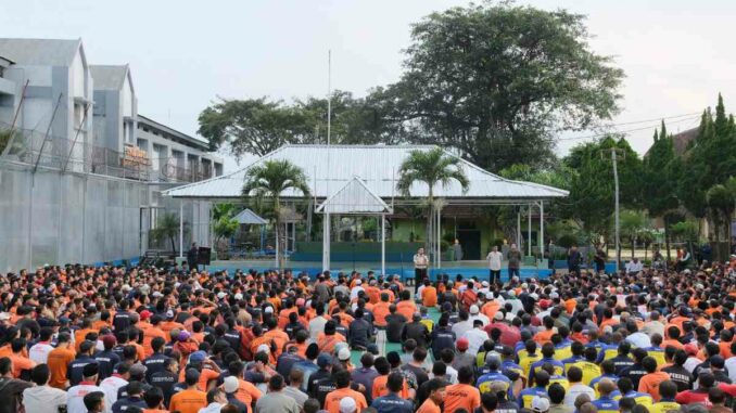 1.752 Warga Binaan Lapas Kelas I Malang Diusulkan Dapat Remisi HUT RI ke-81. (Sumber L'SIMA).