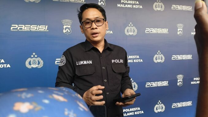 Kasi Humas Polresta Malang Kota, Ipda Lukman Shobikin. (ist).