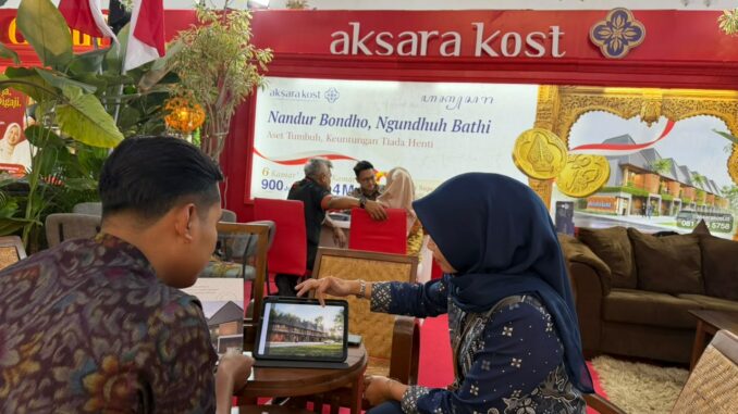 Di Expo Properti 2026, Aksara Kost Luncurkan Cluster Kos Eksklusif Baru berkonsep Jawa Modern di Soekarno-Hatta, Kamis (13/8/2026).
