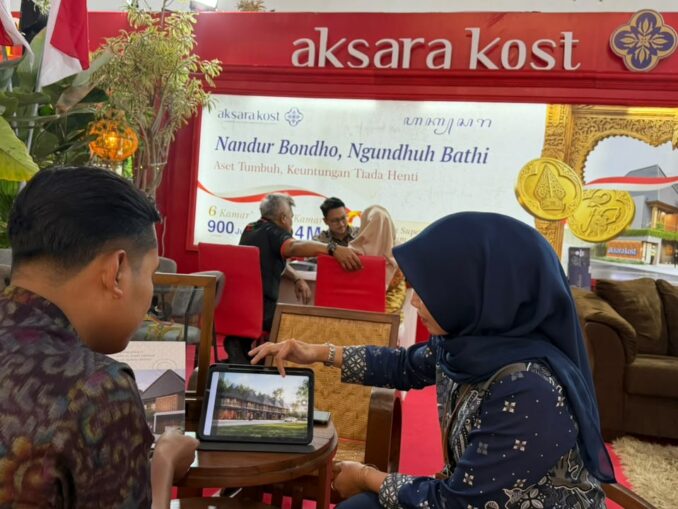 Di Expo Properti 2026, Aksara Kost Luncurkan Cluster Kos Eksklusif Baru berkonsep Jawa Modern di Soekarno-Hatta, Kamis (13/8/2026).