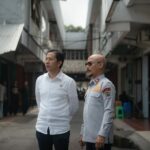 Ketua Komisi C, Muhammad Anas Muttaqin bersama Kadishub Kota Malang, Widjaja Saleh Putra pada suatu kegiatan beberapa waktu lalu. (istimewa).