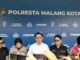Kasatreskrim Polresta Malang Kota Kompol Rahmad Aji Prabowo didampingi Kapolsek Blimbing dan kasi Humas saat konferensi pers, Rabu (19/8/2026).