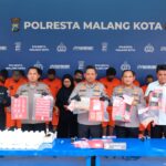 12 Hari Operasi, Satreskoba Polresta Malang Kota Ungkap 45 Kasus dan Amankan 54 Tersangka.