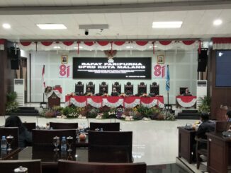 RAPAT PARIPURNA: DPRD Kota Malang Tekankan Prioritas, Belanja Daerah Naik 6% Jadi Rp2,62 Triliun, Senin (31/8/2026).