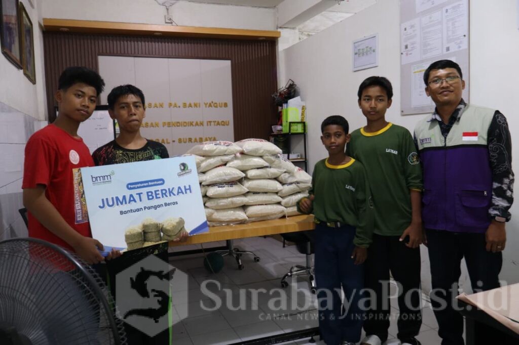 Kolaborasi Cleantexs dan BMM Salurkan 400 kg Beras untuk Masyarakat Prasejahtera. (istimewa).