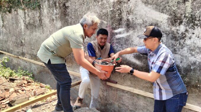 Peletakan Batu Pertama 7 Unit Aksara Kost Jalan Simpang Gajayana Kota Malang, Jawab Kebutuhan Hunian Mahasiswa di Malang, Senin (7/9/2026).