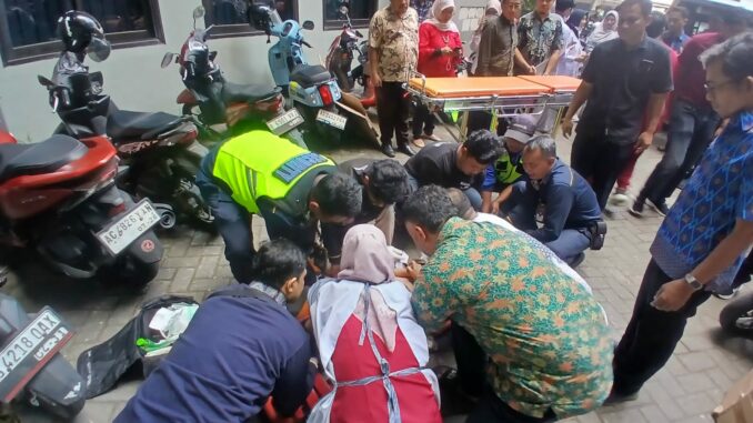 Insiden di UB Malang, Seorang Mahasiswa FK Diduga Terjatuh dari Lantai 6, Polisi Selidiki Penyebabnya, Kamis 10 September 2026. (ist).