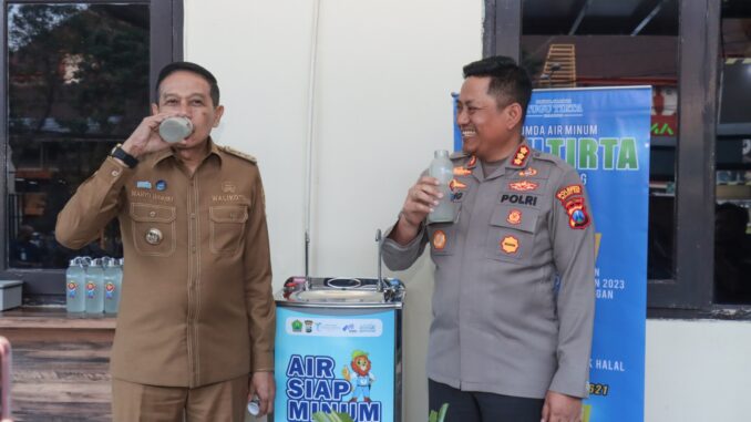 Polresta Malang Kota Hadirkan Anjungan Air Siap Minum Gratis, Bisa Panas-Dingin, Selasa 15 September 2026. (ist).
