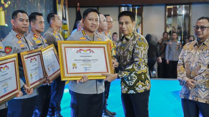 Satu-Satunya dari Jatim, Polresta Malang Kota Sabet Juara 1 Kompolnas Awards 2026. (ist).
