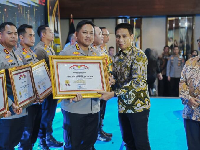 Satu-Satunya dari Jatim, Polresta Malang Kota Sabet Juara 1 Kompolnas Awards 2026. (ist).