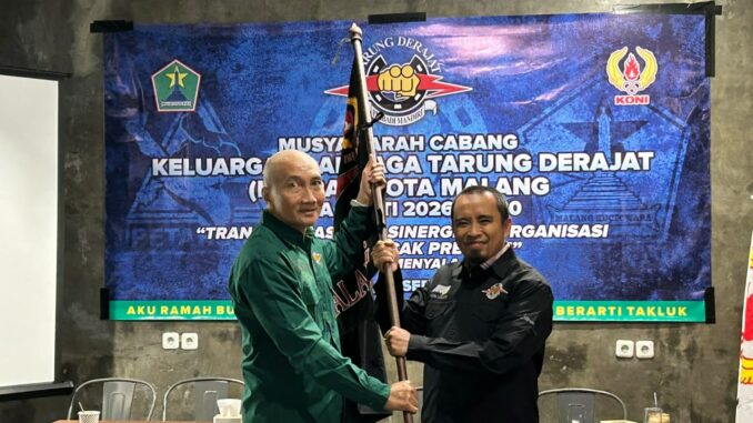 Muscab Kodrat Kota Malang Tetapkan Rendra Masdrajad Safaat sebagai Ketua Umum 2026–2030. (ist).