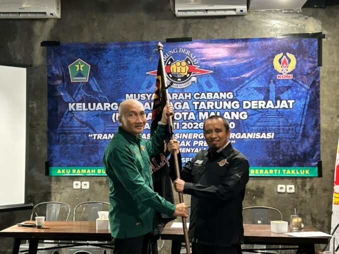 Muscab Kodrat Kota Malang Tetapkan Rendra Masdrajad Safaat sebagai Ketua Umum 2026–2030. (ist).