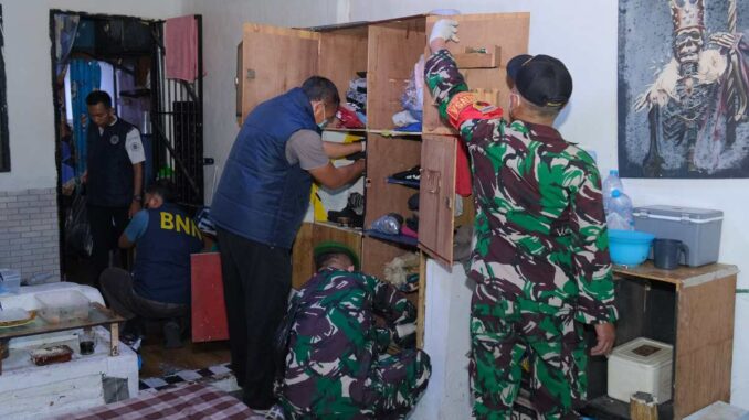 Jaga Zero HALINAR, Lapas Malang Kerahkan 194 Personel Gabungan Razia Blok Narkoba, Selasa, 22 September 2026 malam. (Sumber L'SIMA).
