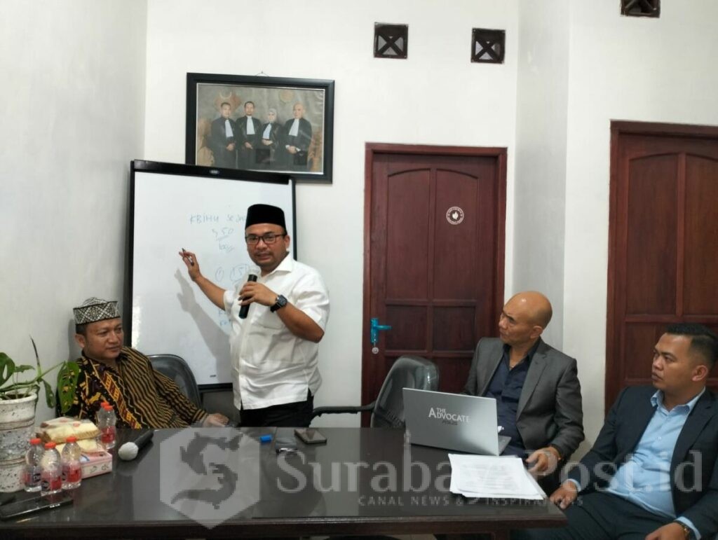Kuasa Hukum PIH KBIHU Jawa Timur, H. Surjono, S.H., M.H., menegaskan langkah hukum ini harus diambil karena pemblokiran terjadi secara masif di seluruh Indonesia tanpa kejelasan regulasi.