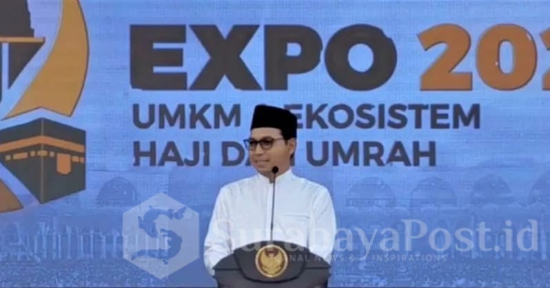 Menhaj Mochamad Irfan Yusuf saat membuka expo yang digelar di kawasan Stadion Wilis pada 25-27 September 2026. (ist)