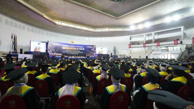 Wisuda ke-123 UMM: Komisaris KAI Ingatkan AI Tak Bisa Gantikan Empati Manusia, Selasa 29 September 2026. (Sumber Humas UMM).