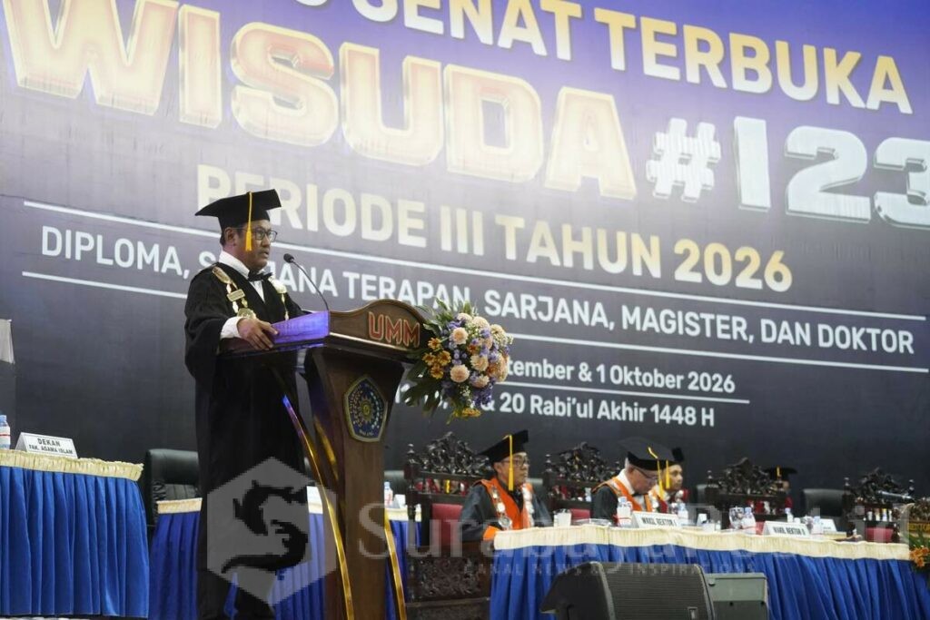 Rektor UMM, Prof. Dr. Nazaruddin Malik, S.E., M.Si.,