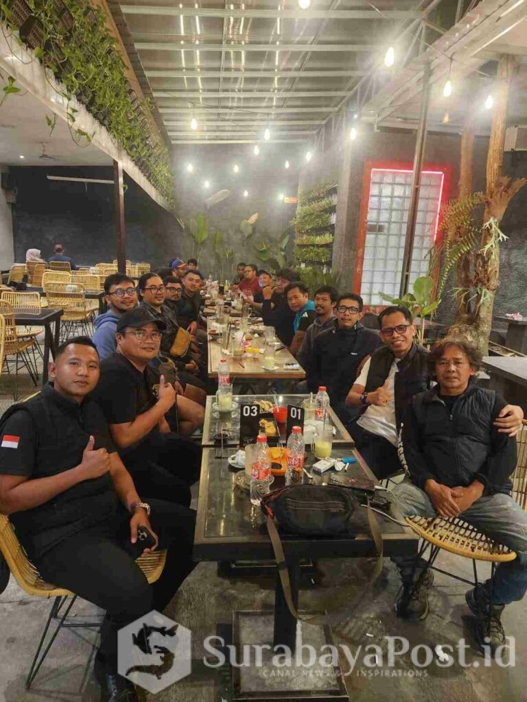 AKRAB: Momen silaturahmi KPLP Lapas Malang, Sahril Efendi bersama awak media