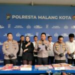 Tiga Bulan Sikat Narkoba, Polresta Malang Kota Amankan 175 Tersangka dan Sita 5,3 Kg Sabu hingga 2 Ton Kosmetik Ilegal, Jumat (9/10/2026).