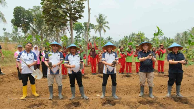 SAE L’SIMA Ngajum Tanam 1.000 Bibit Kopi dan Kedelai, Libatkan Murid SD Belajar Ketahanan Pangan. (Sumber L'SIMA).