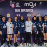 Tim Voli Putri UIBU Kalahkan UIN Tulungagung, Amankan Tiket Final Liga Voli Mahasiswa 2026. (Sumber Humas UIBU).