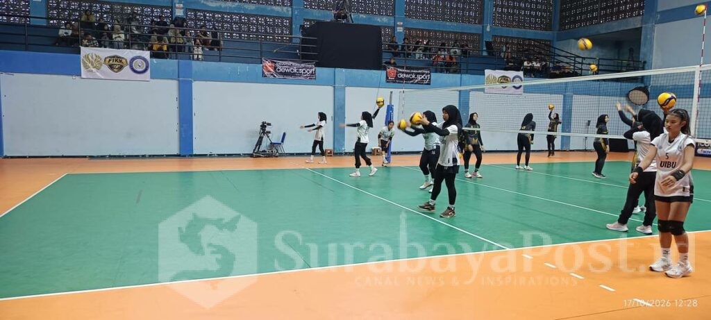 Tim Voli Putri UIBU Malang.