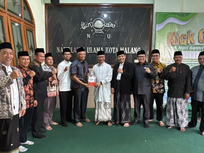 Sowan ke PCNU, Fraksi PKS Minta Restu Ulama Kawal Persoalan Keumatan di Kota Malang. (ist).