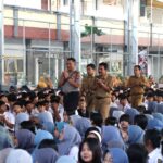 Sambang Sekolah, Kombes Pol Danang Setiyo Bekali Pelajar SMKN 4 Malang Disiplin dan Cinta Tanah Air. (ist).