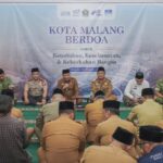 Wakapolresta Malang Kota Hadiri Kota Malang Berdoa, Tegaskan Komitmen Jaga Kerukunan dan Persatuan. (ist).