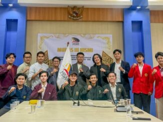Shaquille Izaz Savero Resmi Nahkodai BPP HISMI 2026-2028, Bawa Visi Ekosistem Berdaya Saing. (istimewa).