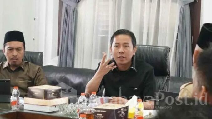 Ketua Komisi C DPRD Kota Malang, Muhammad Anas Muttaqin, pada suatu acara beberapa waktu lalu.