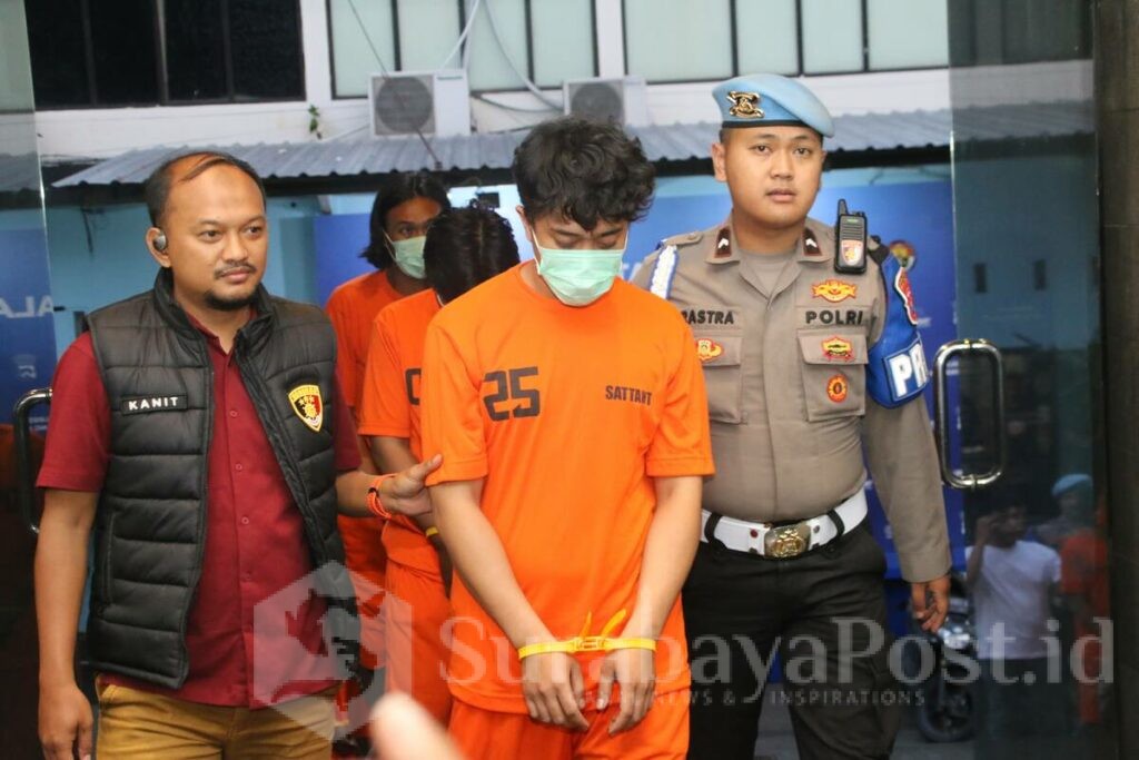 Inilah para tersangka yang berhasil Diamankan